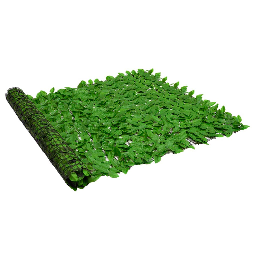 Balkonscherm met groene bladeren 400x150 cm - Griffin Retail