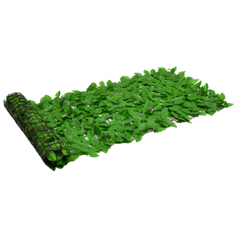 Balkonscherm met groene bladeren 500x75 cm - Griffin Retail