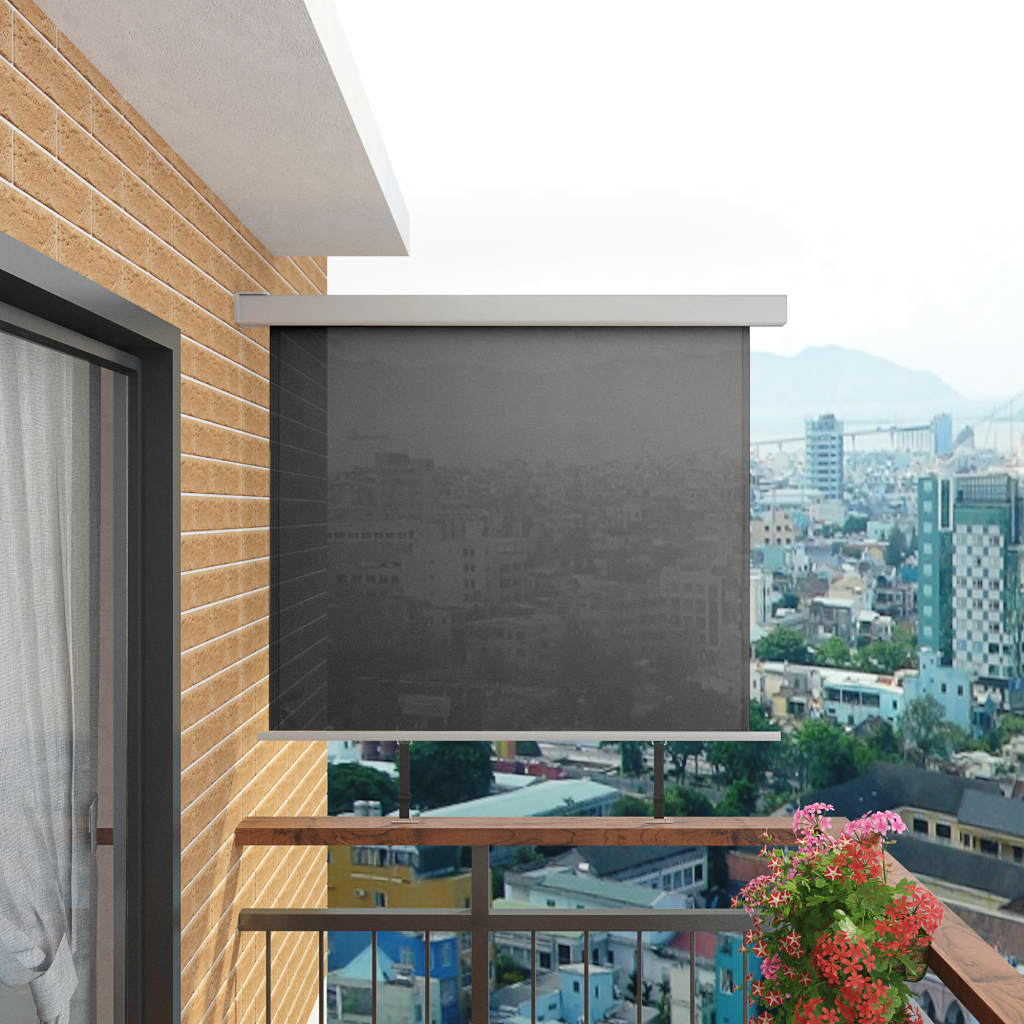 Balkonscherm multifunctioneel 150x200 cm grijs - Griffin Retail