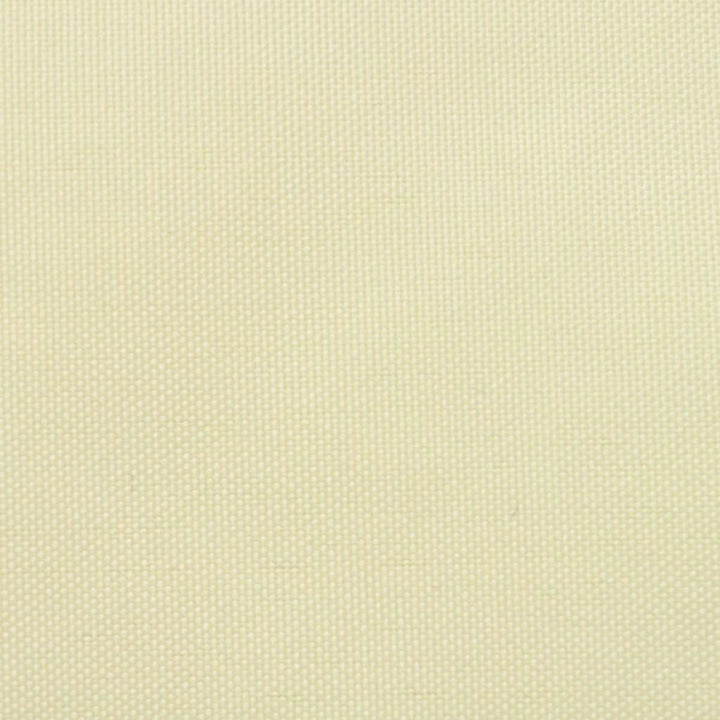 Balkonscherm oxfordtextiel 90x600 cm crèmekleurig - Griffin Retail