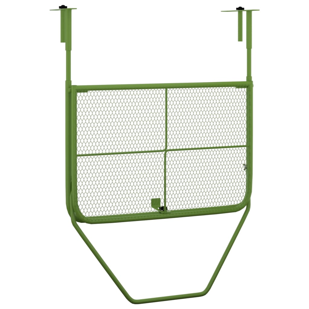 Balkontafel 60x40 cm staal groen - Griffin Retail