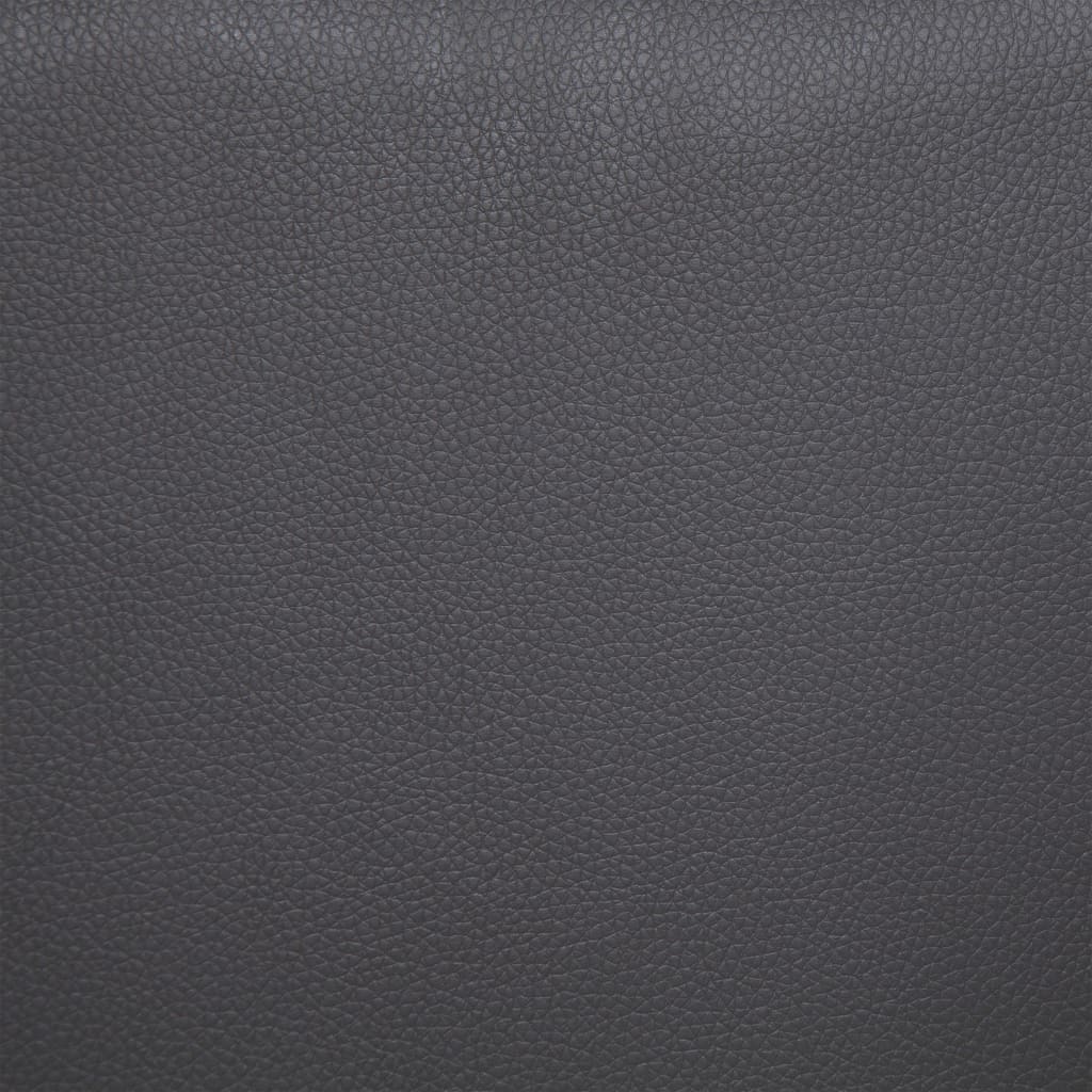 Bankje 139,5 cm kunstleer grijs - Griffin Retail