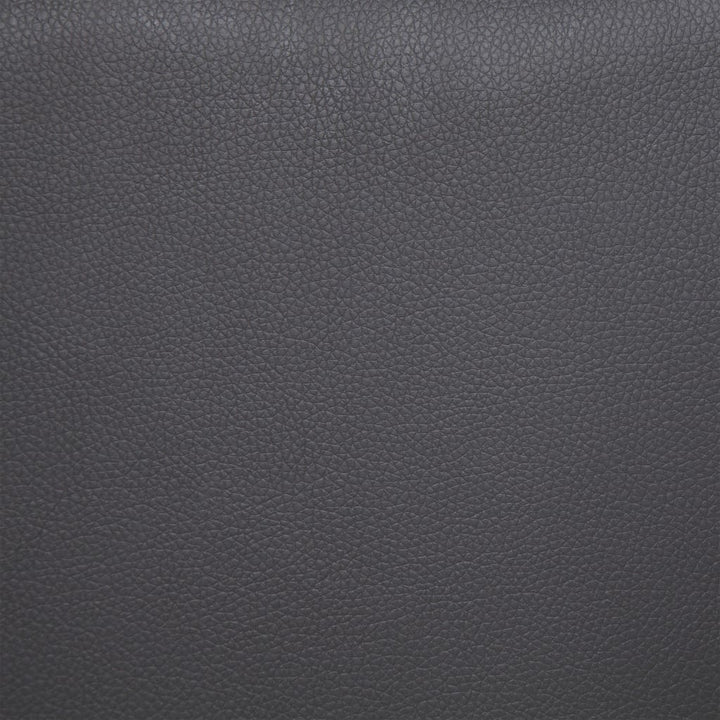 Bankje 139,5 cm kunstleer grijs - Griffin Retail