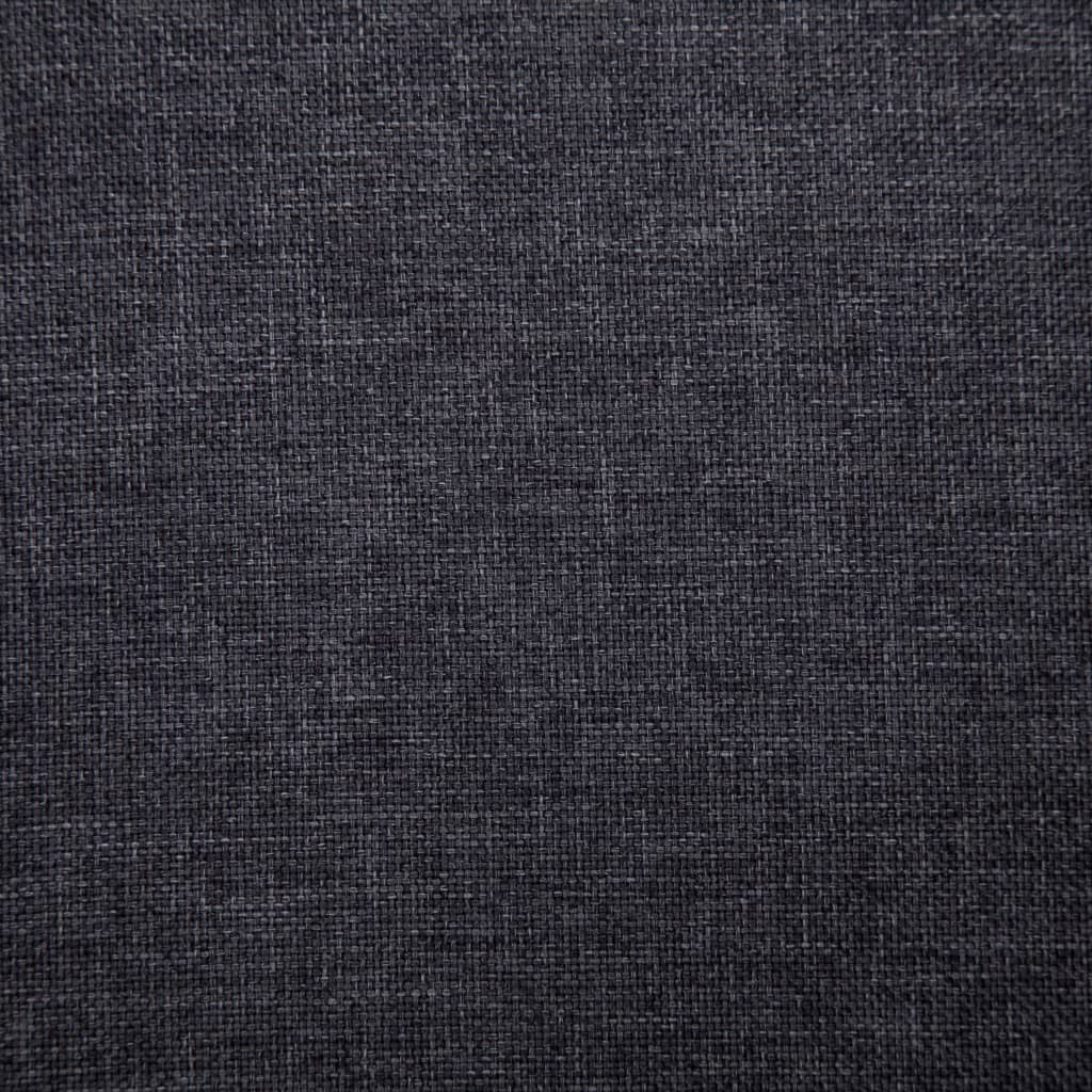Bankje 139,5 cm polyester donkergrijs - Griffin Retail