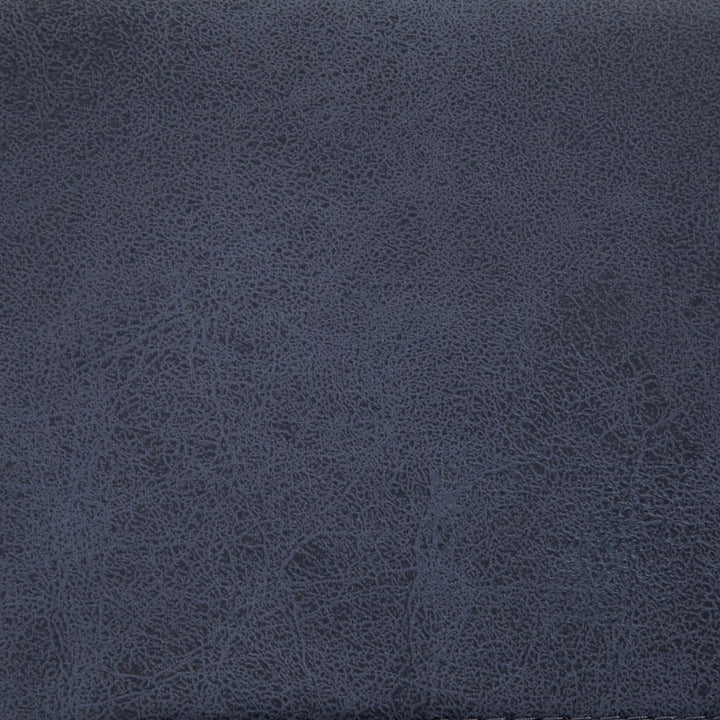 Bankje met opbergvak 116 cm kunstsuède grijs - Griffin Retail