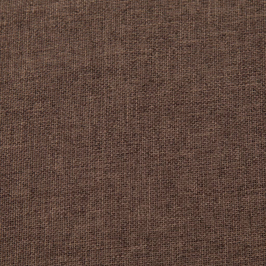 Bankje met opbergvak 116 cm polyester bruin - Griffin Retail