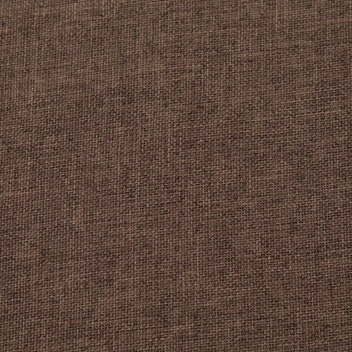 Bankje met opbergvak 116 cm polyester bruin - Griffin Retail