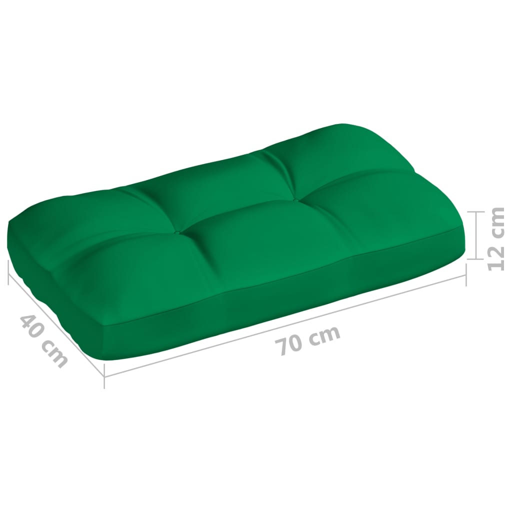 Bankussens pallet 5 st groen - Griffin Retail