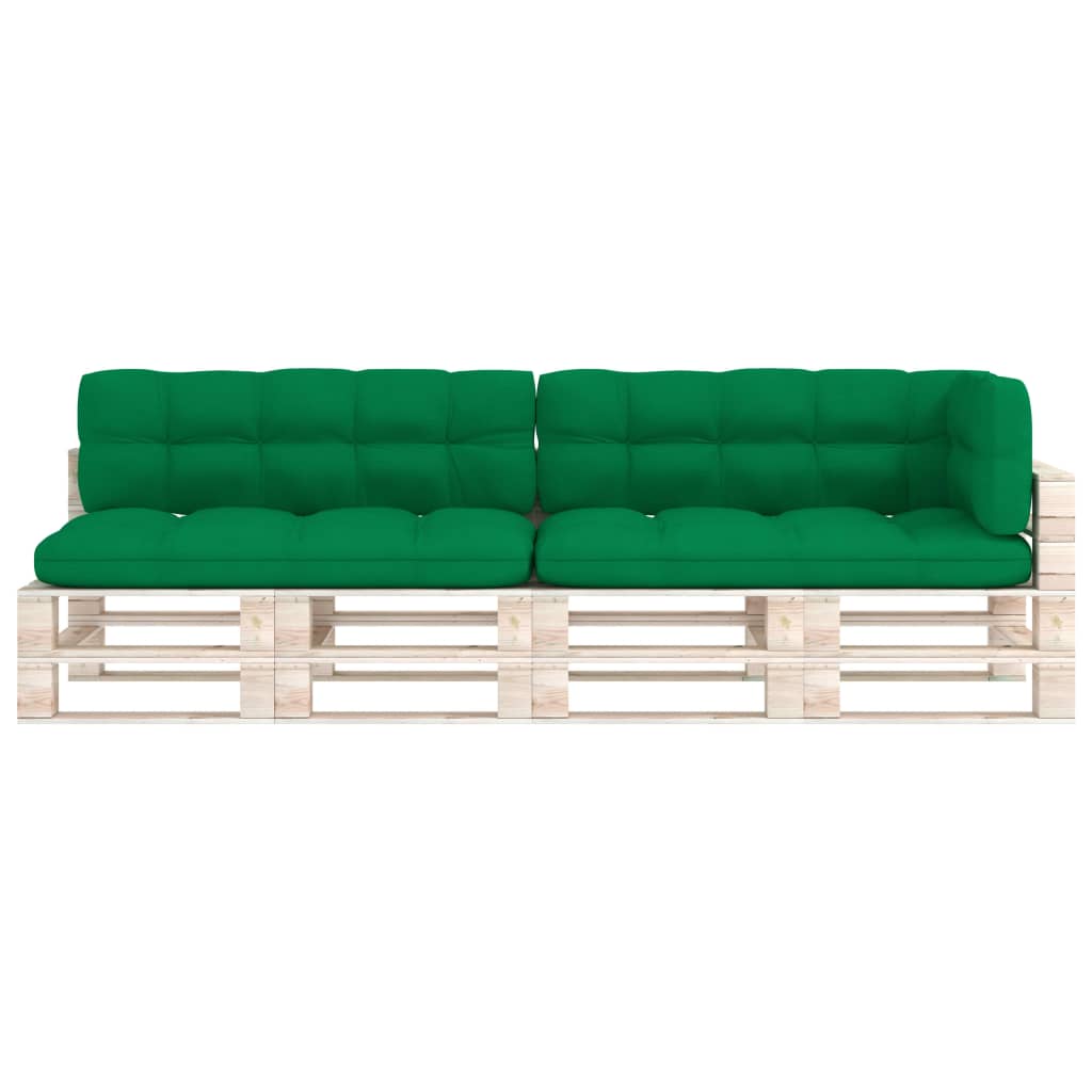 Bankussens pallet 5 st groen - Griffin Retail