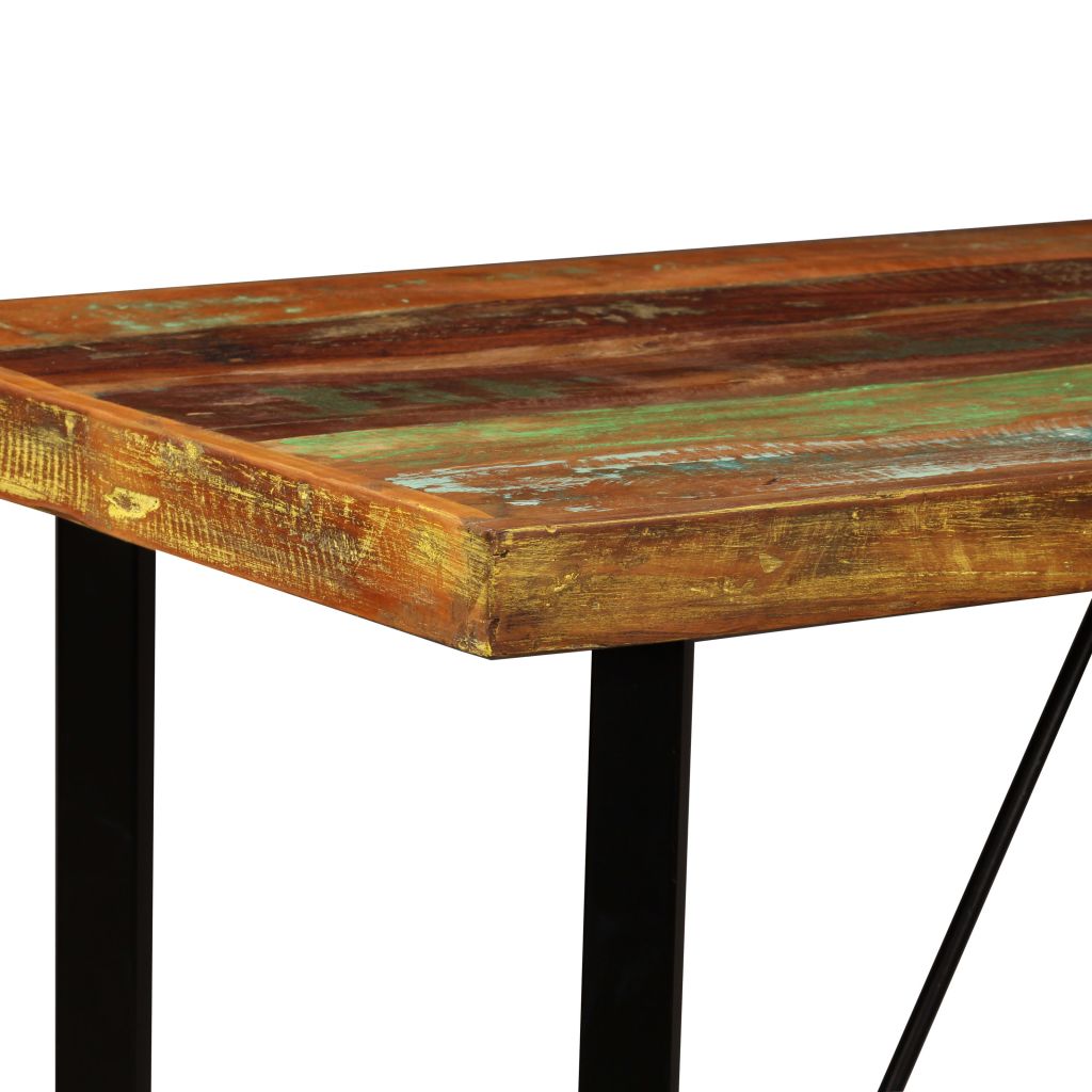 Bar Table Solid Reclaimed Wood 120x60x107 cm - Griffin Retail