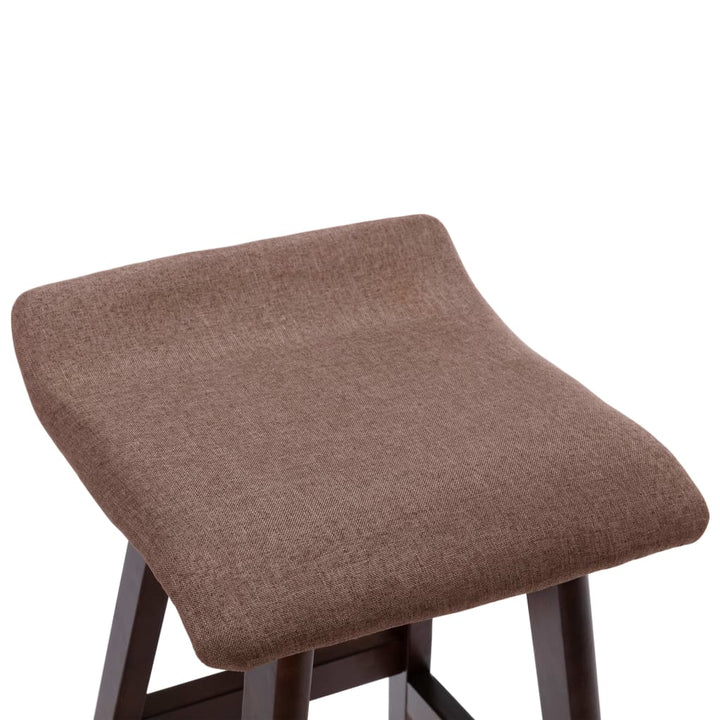 Barstoelen 2 st stof taupe - Griffin Retail