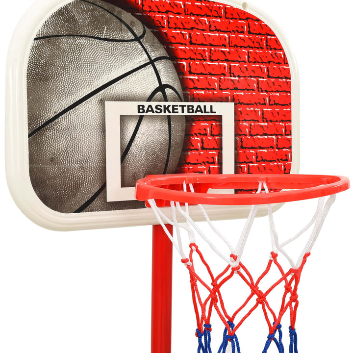 Basketbalset draagbaar verstelbaar 138,5-166 cm - Griffin Retail