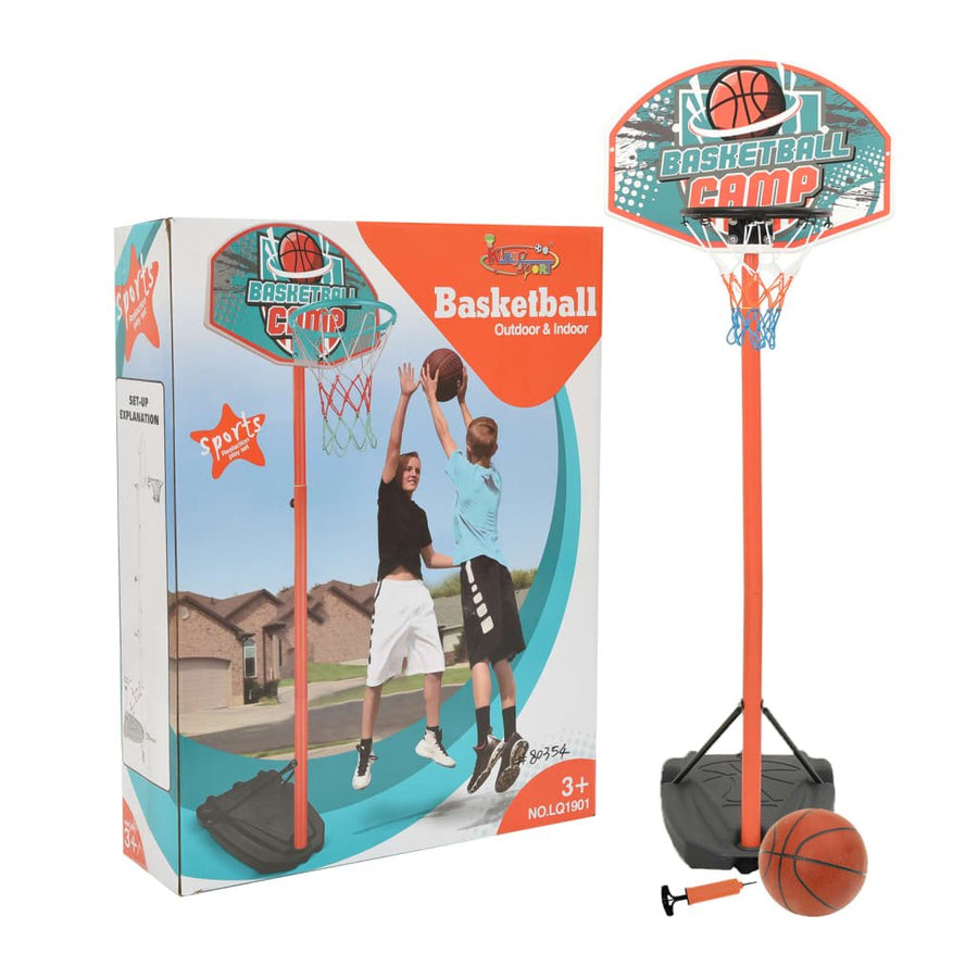 Basketbalset draagbaar verstelbaar 180-230 cm - Griffin Retail