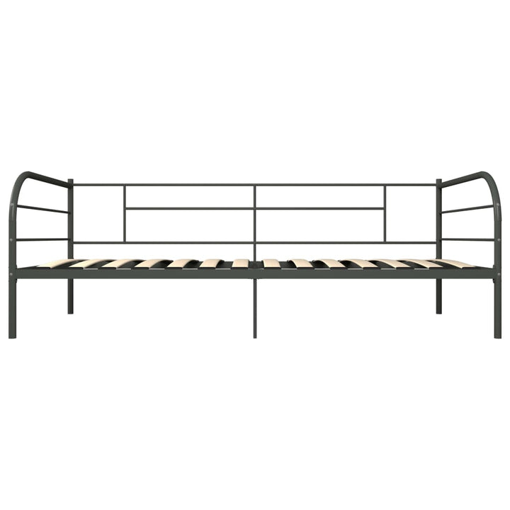 Bedbankframe metaal grijs 90x200 cm - Griffin Retail