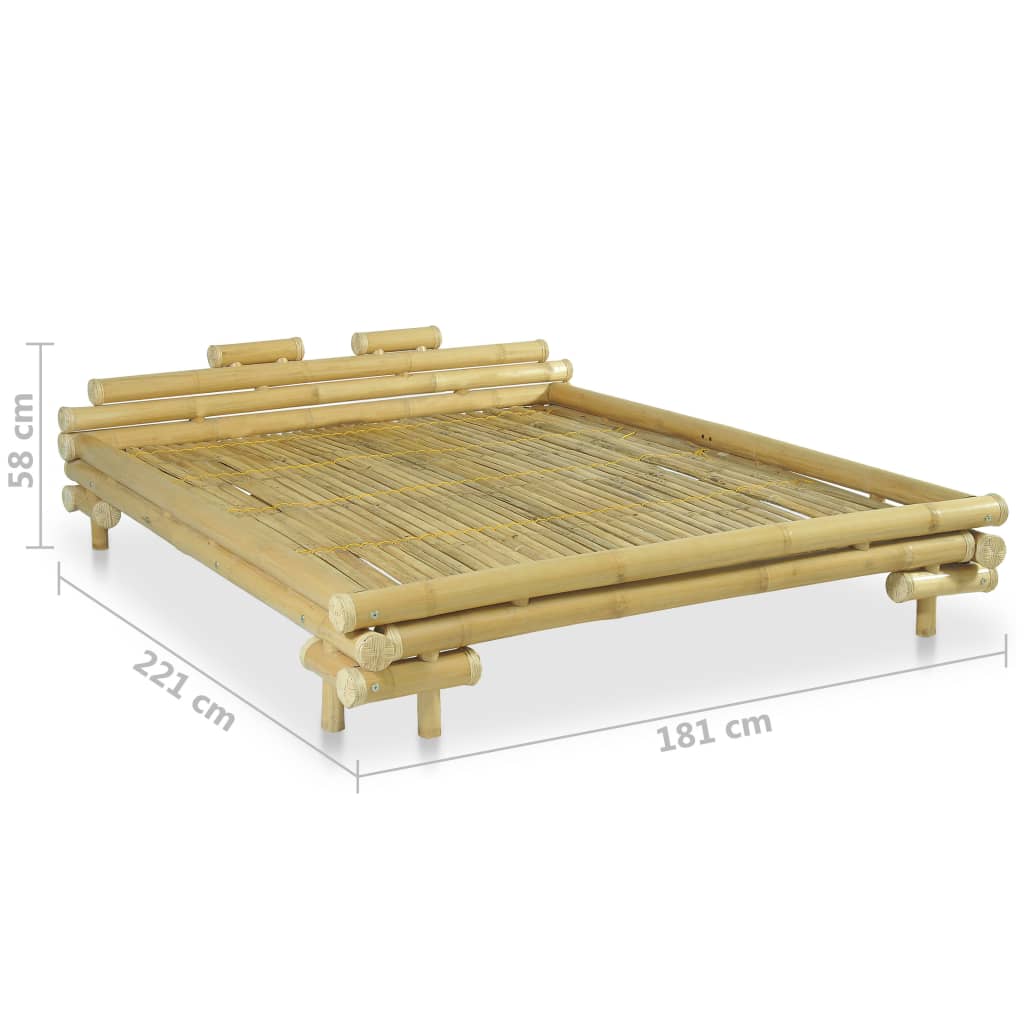 Bedframe bamboe 160x200 cm - Griffin Retail