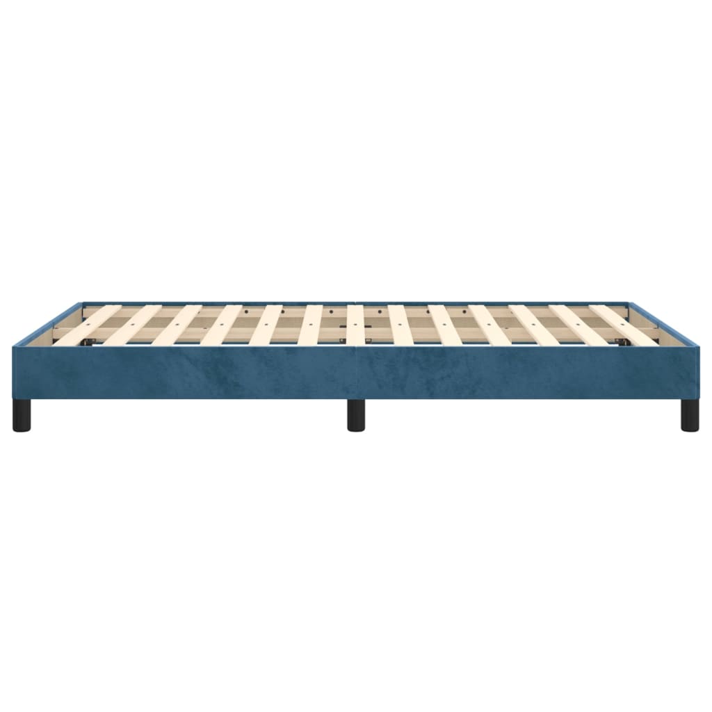 Bedframe fluweel donkerblauw 120x200 cm - Griffin Retail