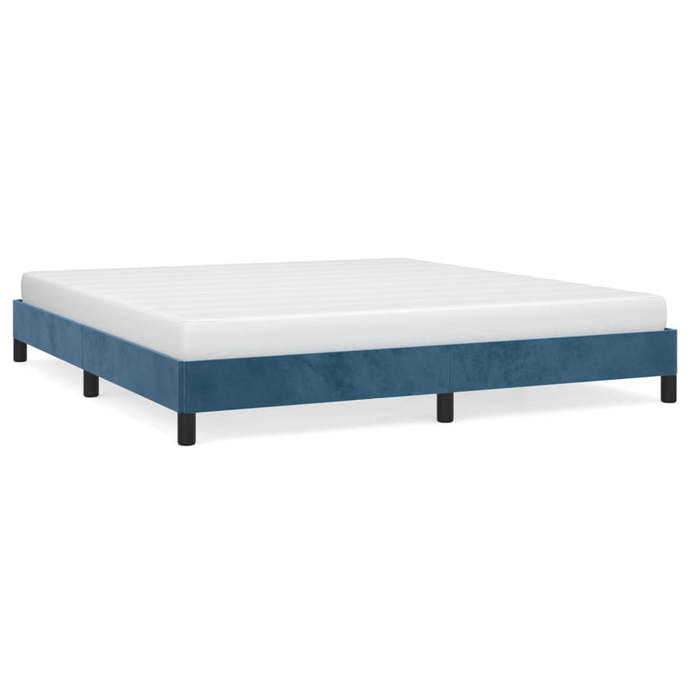 Bedframe fluweel donkerblauw 180x200 cm - Griffin Retail