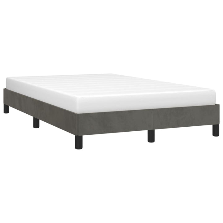 Bedframe fluweel donkergrijs 120x200 cm - Griffin Retail