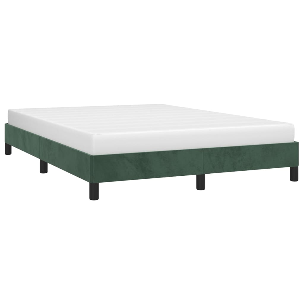 Bedframe fluweel donkergroen 140x200 cm - Griffin Retail