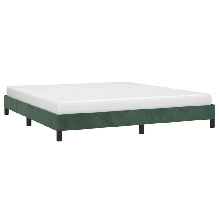 Bedframe fluweel donkergroen 160x200 cm - Griffin Retail