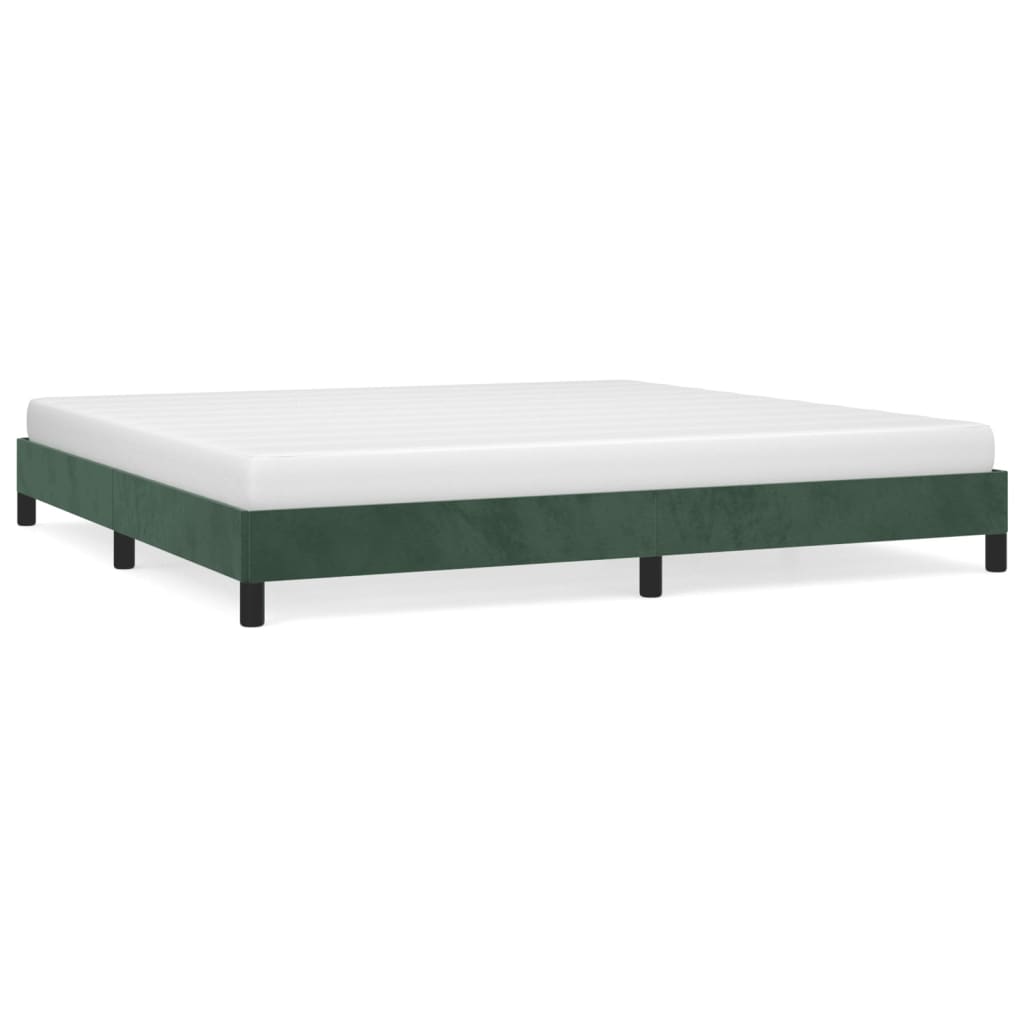 Bedframe fluweel donkergroen 200x200 cm - Griffin Retail