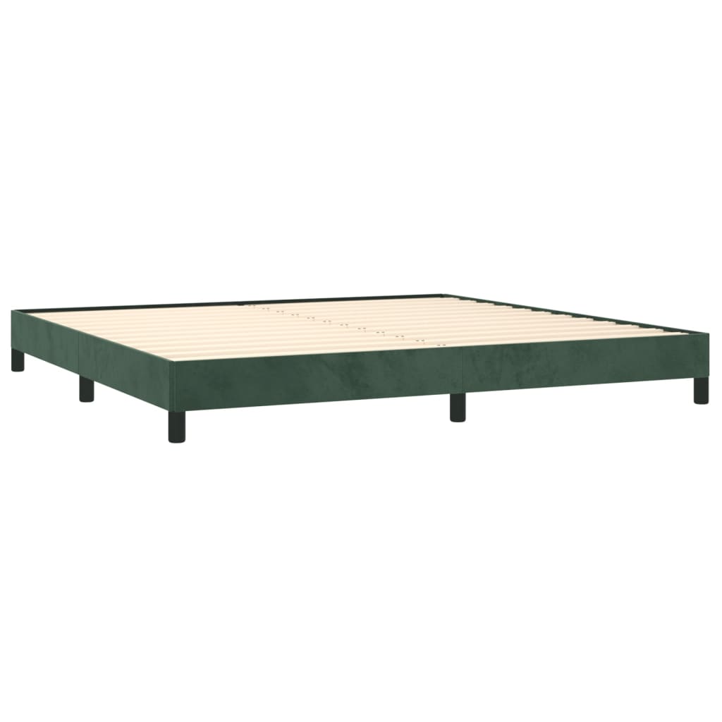 Bedframe fluweel donkergroen 200x200 cm - Griffin Retail