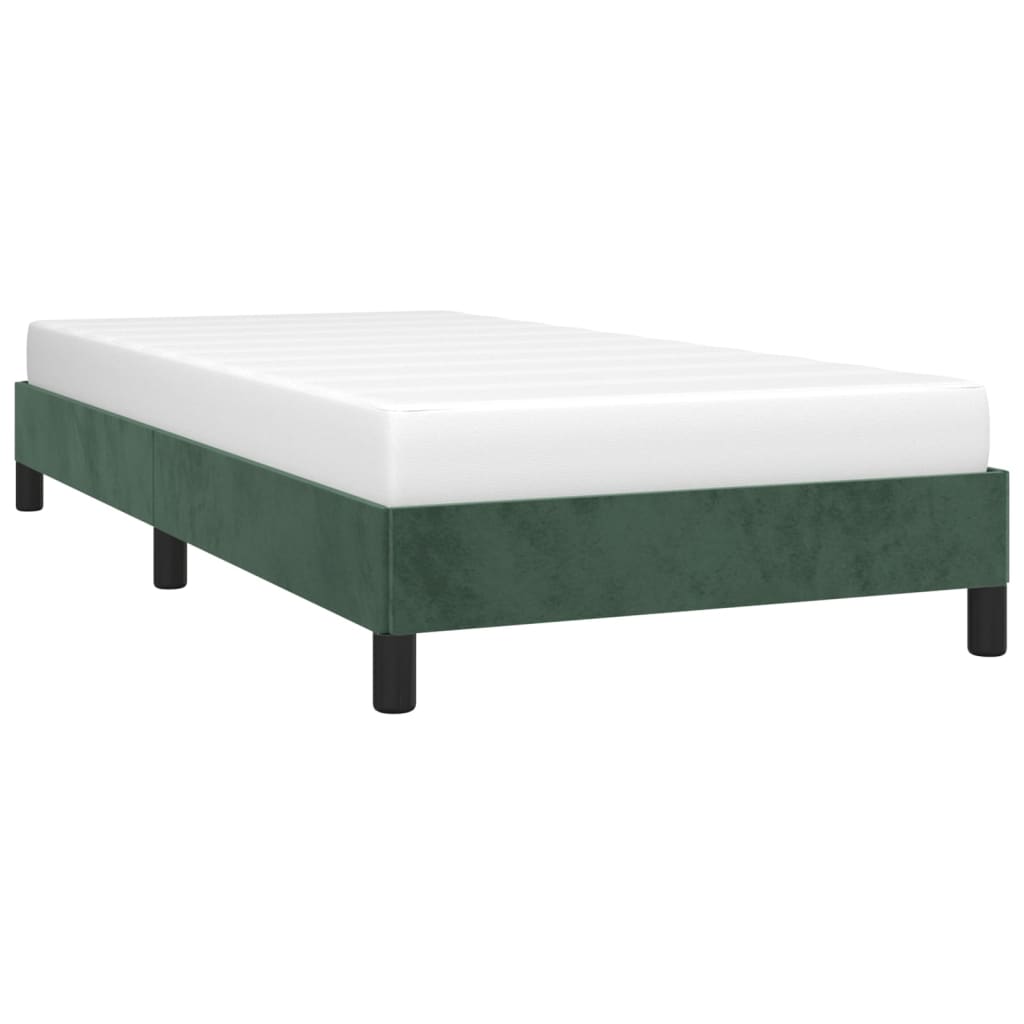 Bedframe fluweel donkergroen 90x200 cm - Griffin Retail