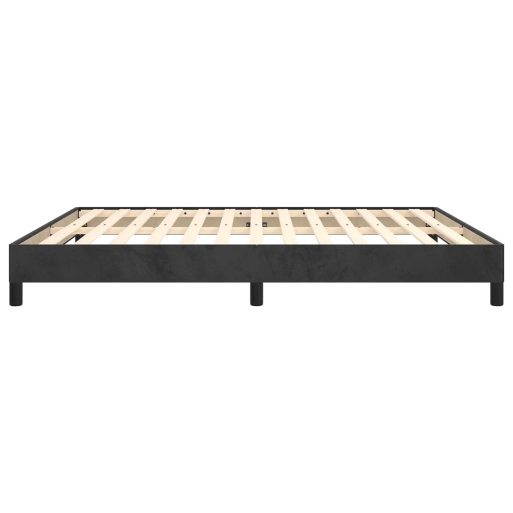 Bedframe fluweel zwart 180x200 cm - Griffin Retail