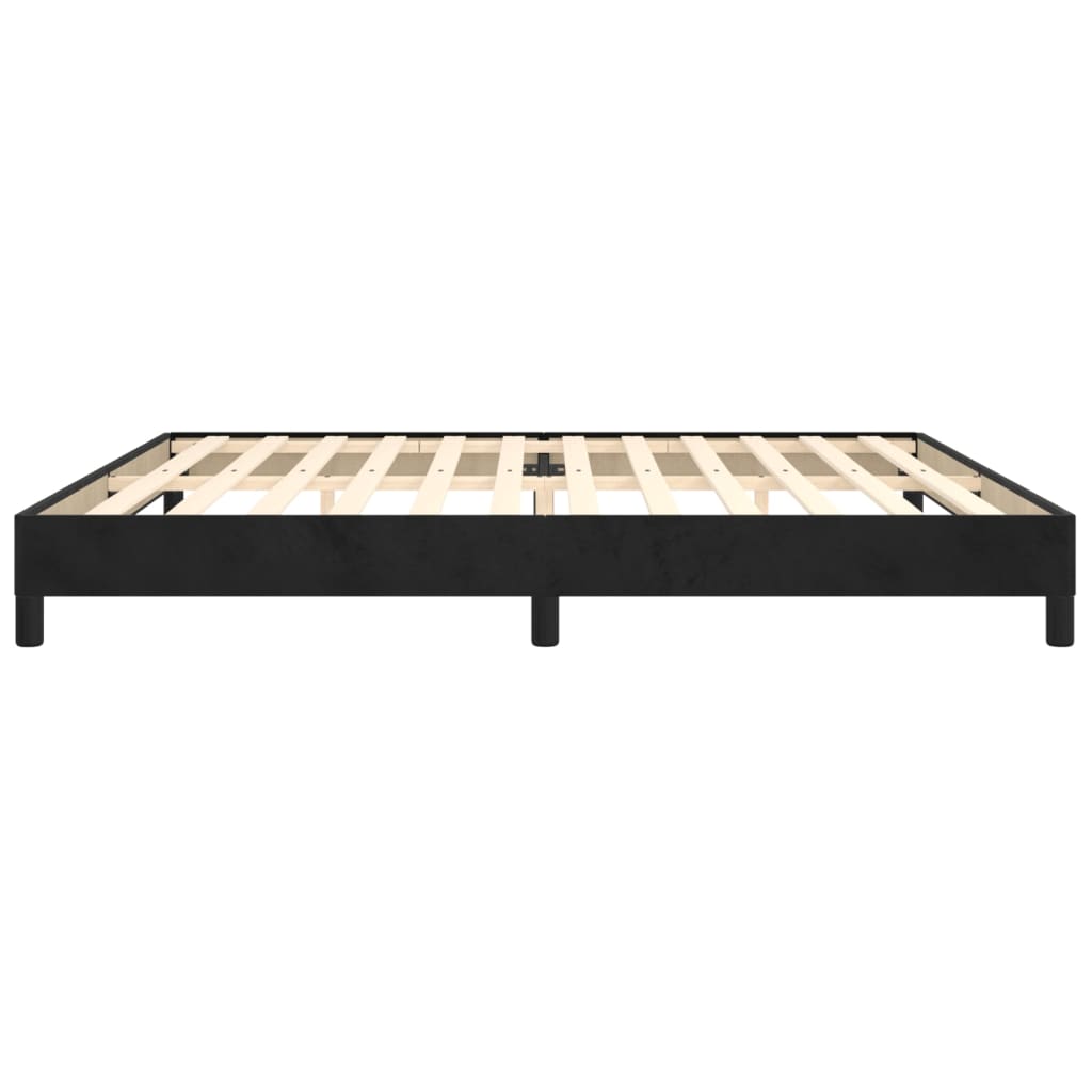 Bedframe fluweel zwart 200x200 cm - Griffin Retail