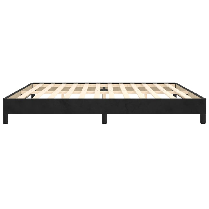 Bedframe fluweel zwart 200x200 cm - Griffin Retail