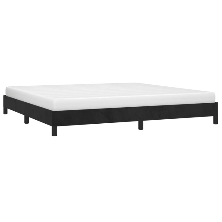 Bedframe fluweel zwart 200x200 cm - Griffin Retail