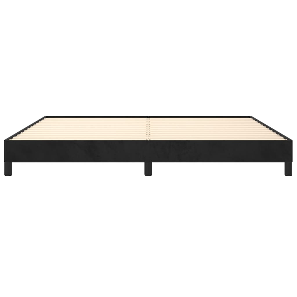 Bedframe fluweel zwart 200x200 cm - Griffin Retail