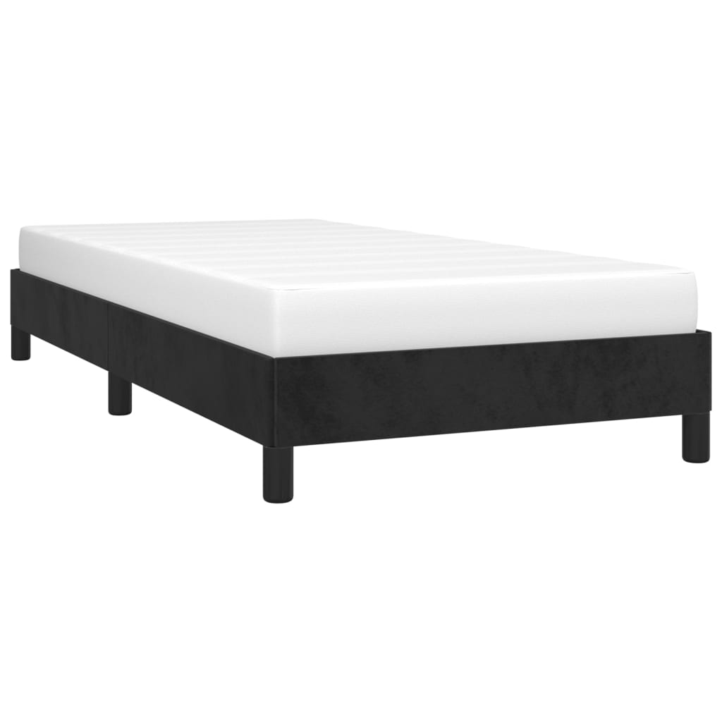 Bedframe fluweel zwart 90x200 cm - Griffin Retail