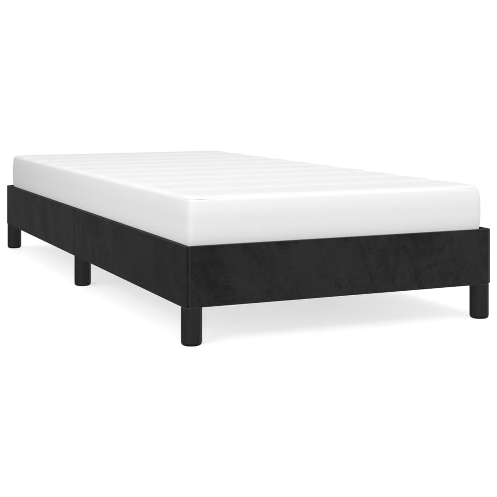 Bedframe fluweel zwart 90x200 cm - Griffin Retail