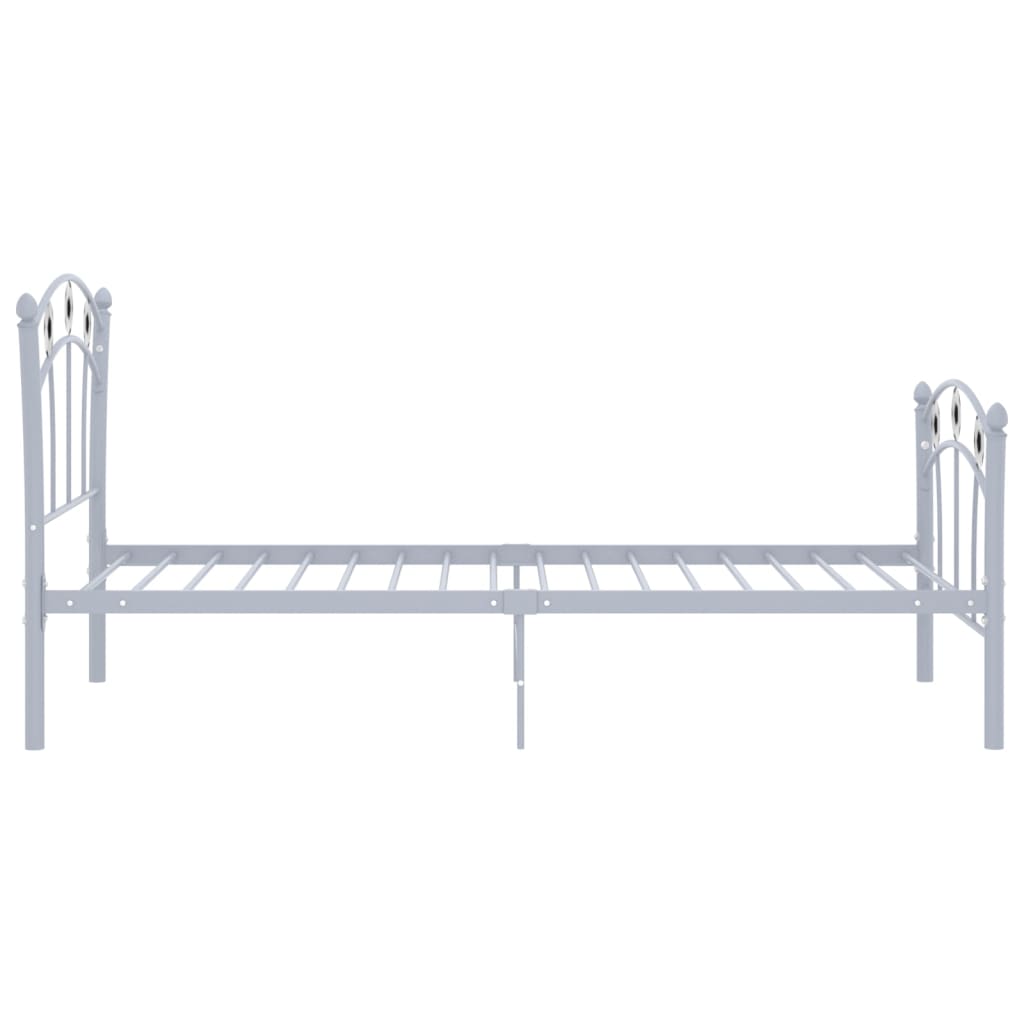 Bedframe met voetbaldesign metaal grijs 90x200 cm - Griffin Retail