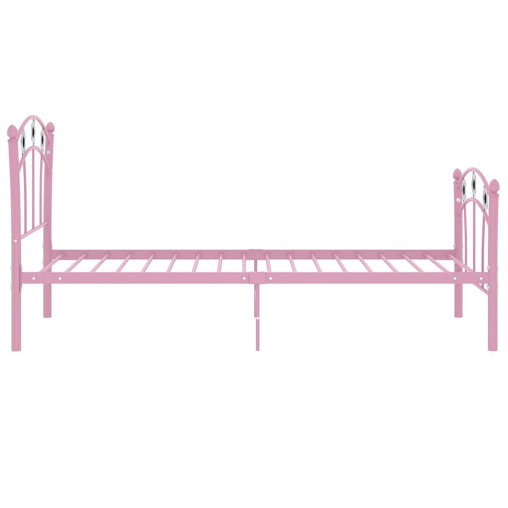 Bedframe met voetbaldesign metaal roze 90x200 cm - Griffin Retail