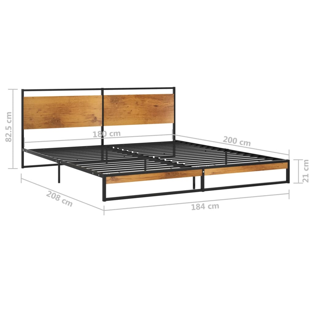 Bedframe metaal 180x200 cm - Griffin Retail