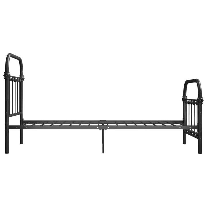 Bedframe metaal grijs 100x200 cm - Griffin Retail