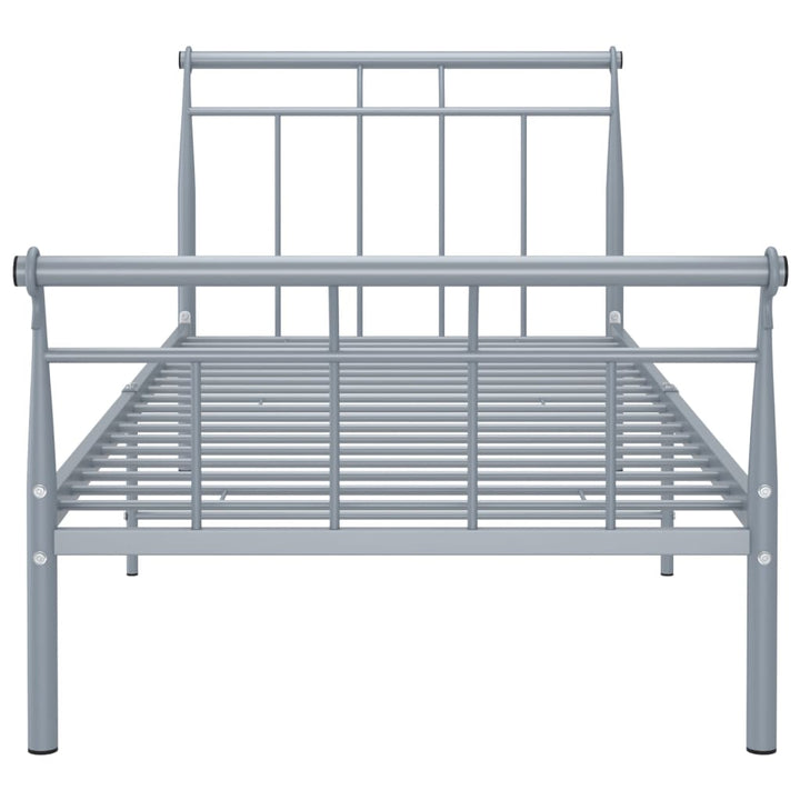 Bedframe metaal grijs 100x200 cm - Griffin Retail