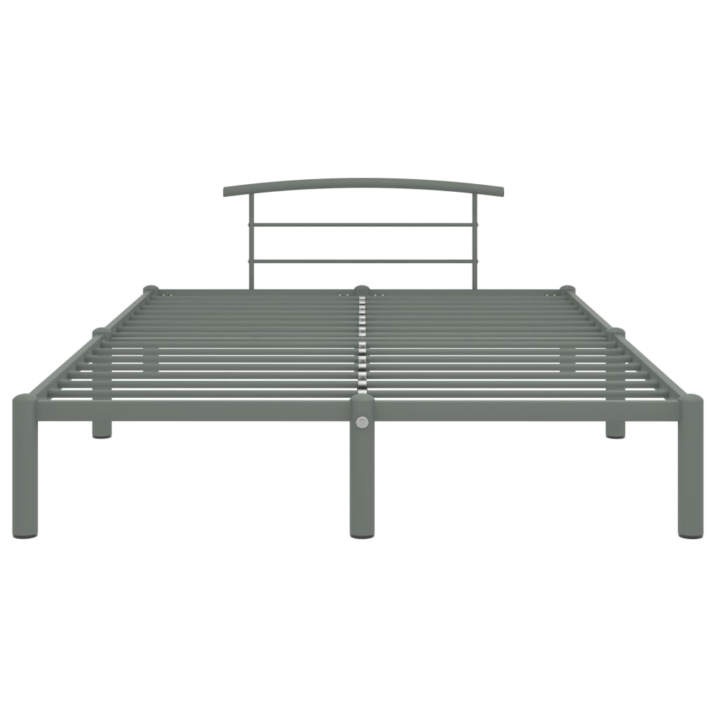 Bedframe metaal grijs 120x200 cm - Griffin Retail