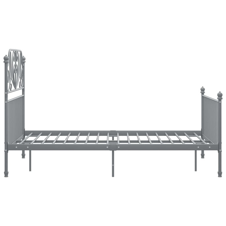 Bedframe metaal grijs 120x200 cm - Griffin Retail