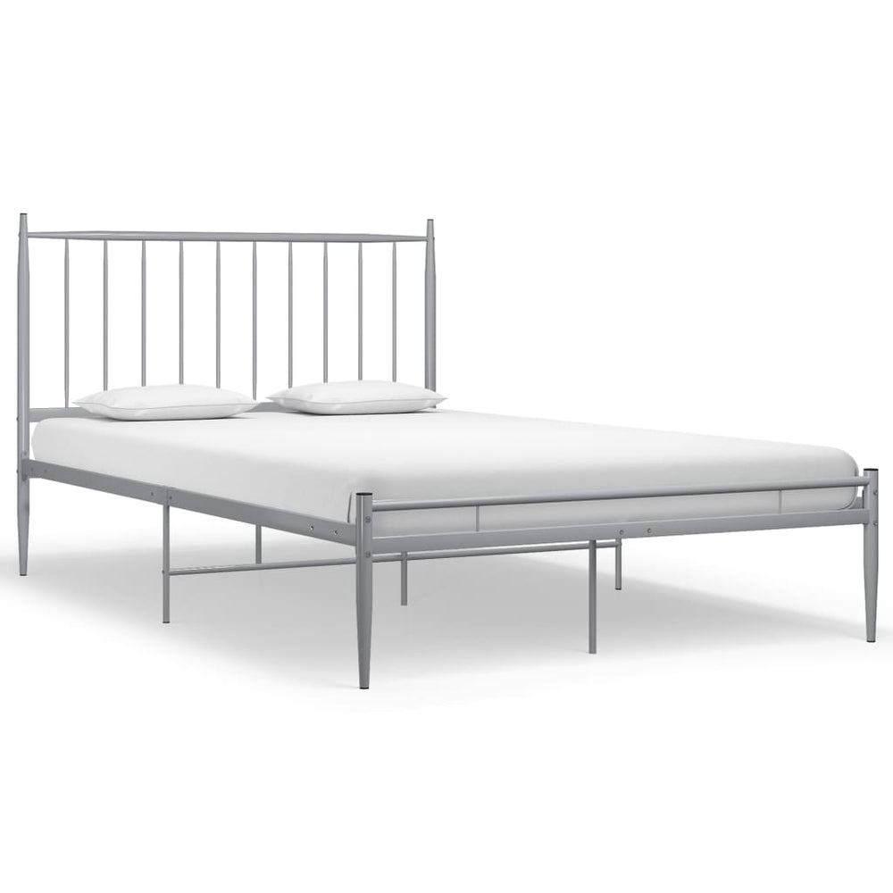 Bedframe metaal grijs 120x200 cm - Griffin Retail