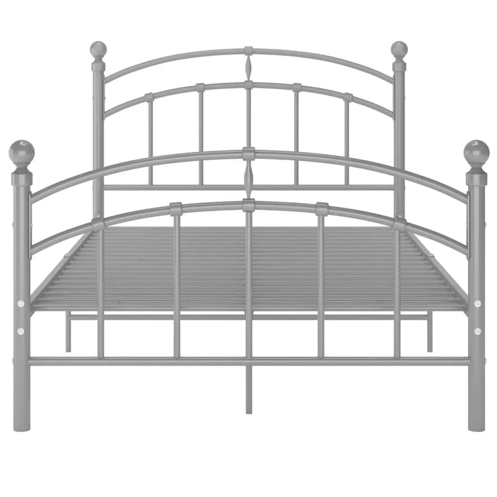 Bedframe metaal grijs 120x200 cm - Griffin Retail