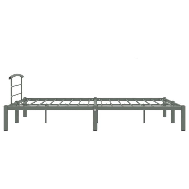 Bedframe metaal grijs 140x200 cm - Griffin Retail