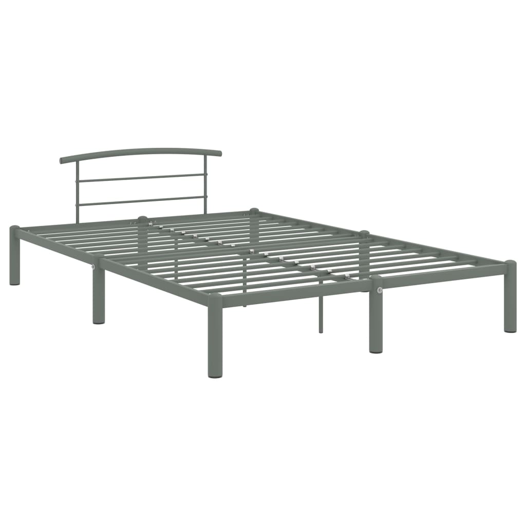 Bedframe metaal grijs 160x200 cm - Griffin Retail