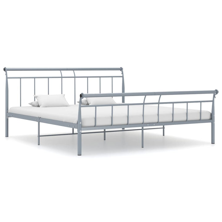 Bedframe metaal grijs 180x200 cm - Griffin Retail