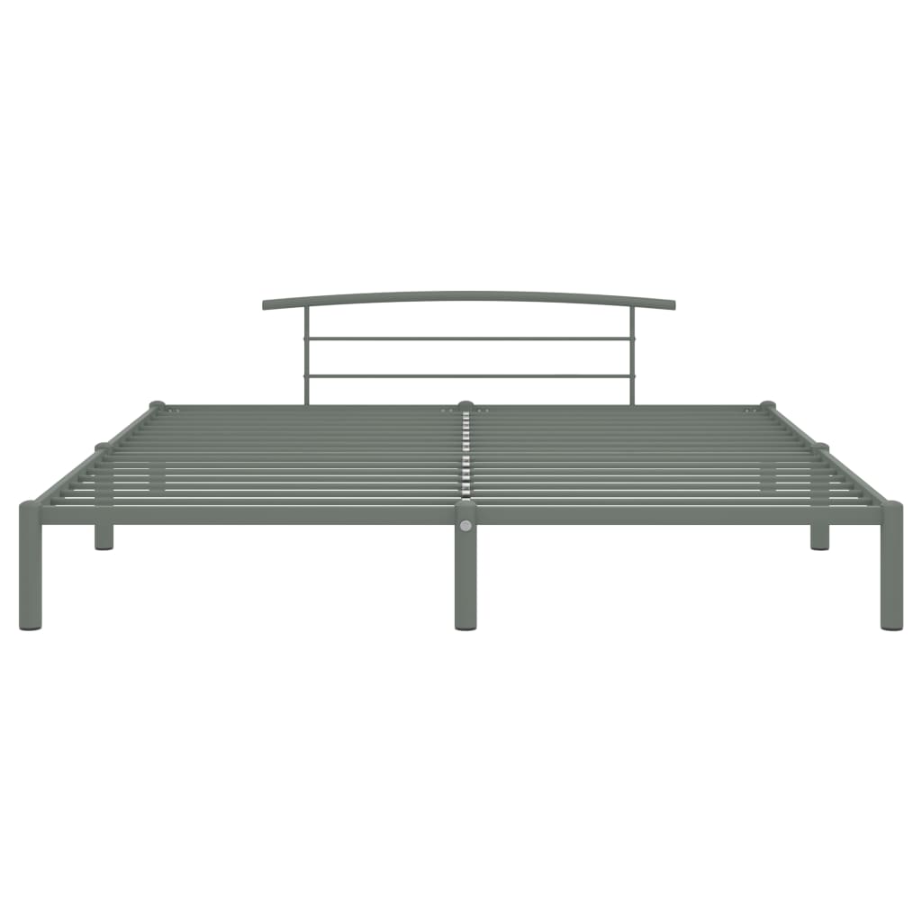 Bedframe metaal grijs 200x200 cm - Griffin Retail