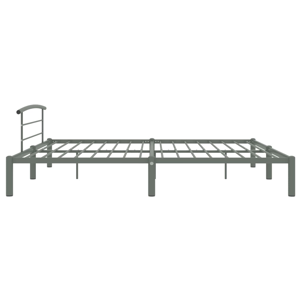 Bedframe metaal grijs 200x200 cm - Griffin Retail