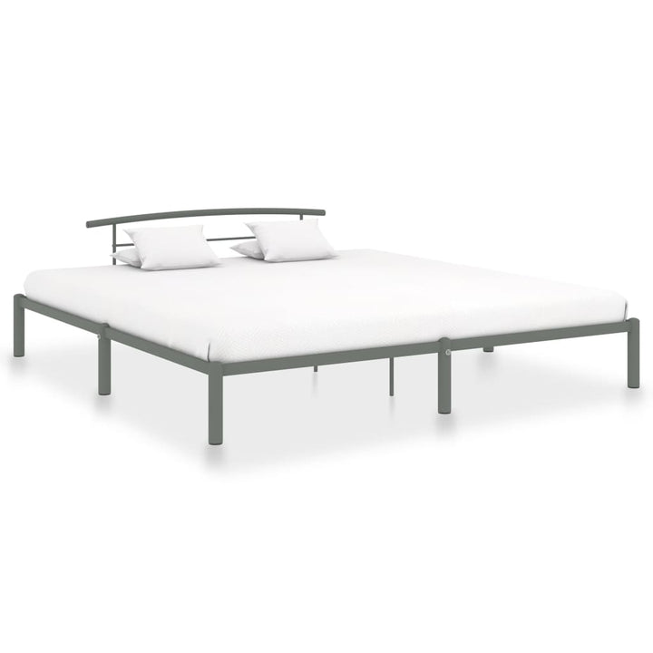 Bedframe metaal grijs 200x200 cm - Griffin Retail