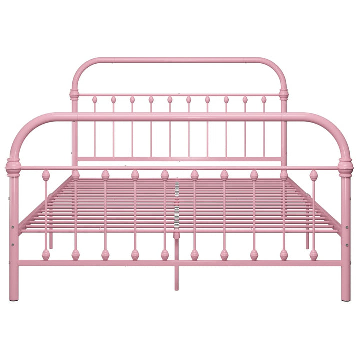 Bedframe metaal roze 120x200 cm - Griffin Retail